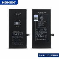 Baterai 3100mAh untuk iPhone 12 Kapasitas Tinggi Pengganti Baterai Ponsel Li-Polymer Isi Ulang 3.83V Suku Cadang Perbaikan Grosir