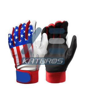 Ultra <b>Grip</b> Cabretta Leather Batting Gloves Crafted For Maximum Traction Smooth Flexibility And Superior Ball <b>Control</b> For Players - Product Image 1