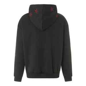 Sudaderas con capucha de diamantes de imitación personalizadas de alta calidad para hombre invierno 100% algodón polar peso pesado transpirable diseño de bolsillo de secado rápido lavado fácil - Product Image 3