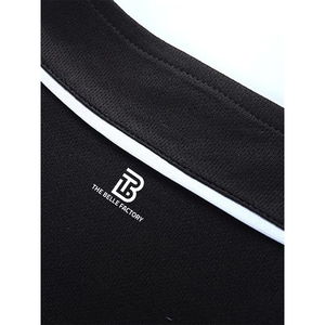 High Quality TBF-019 Men's Soccer Jersey Plus Size Breathable Polyester Quick Dry Moisture Wicking Short Sleeve Button Sports - Product Image 5