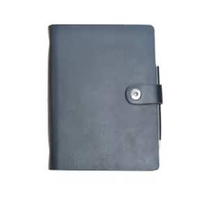 Cuaderno con fecha de cuero Premium de tamaño A5 superventas, diario de escritura con encuadernación térmica de tendencia, regalo para empleados de oficina para estudiantes universitarios - Product Image 4