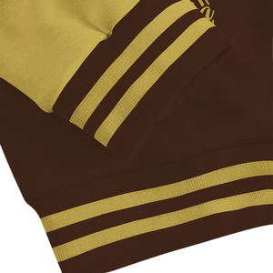 Iota Phi Theta 1963 Letterman Jacket Varsity Jacket Brown Gold Greek Life Fraternity Apparel Style universitaire classique - Product Image 6