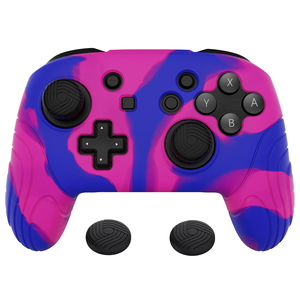 Housse de protection en silicone souple camouflage personnalisée pour la manette <span class=keywords><strong>Nintendo</strong></span> <span class=keywords><strong>Switch</strong></span> Pro-Coque antidérapante et anti-transpiration - Product Image 1