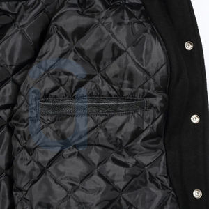 Nueva chaqueta de bombardero personalizada diseño brillante chaqueta de alta calidad para hombres y mujeres chaqueta de invierno de béisbol de la universidad deportiva al por mayor - Product Image 4