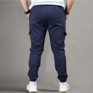 Pantalones de jogging de peso pesado para hombre, pantalones holgados, pantalones de chándal de lana de algodón con logotipo personalizado OEM para hombre, pantalones lavados - Product Image 4