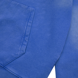 Customized Embroidered Men Hoodies Sunfade Oversized 450gsm French Terry Hoodie with Distressed Design <b>Drop</b> Shoulder Hoodie - Product Image 6