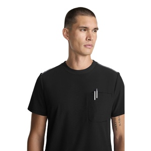 2026 T-shirt de base médical professionnel pour hommes, respirant, pour uniforme de médecin et d'infirmière, usine OEM - Product Image 5