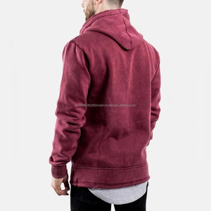 Sweat à capuche oversize en molleton de coton délavé au soleil, style vintage, personnalisable, effet délavé à l'acide, qualité supérieure - Product Image 6