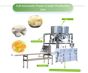 Máquina Extrusora Industrial Totalmente Automática para Chips de Camarón, Línea de Producción Multifuncional de Alimentos Inflados para Snacks - Product Image 4
