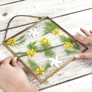 Chic Square Metal Hanging <strong>Photo</strong> <strong>Frame</strong> in Gold Finish Elegant <strong>Wall</strong> Decor Perfect for Home Interior or Gift <strong>Ideas</strong> - Product Image 5