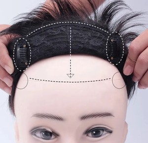 Pelucas de Cabello Remy Brasileño para Hombre, Ondulado/Liso Natural, Transpirable, Base de Seda Ultrafina, para Hombres Calvos, al Mejor Precio - Product Image 2