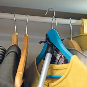 Hoàn hảo cộng với Chrome kim loại kính thiên văn tủ quần áo que nối dài lên đến 150 cm 1 đơn vị - Product Image 5