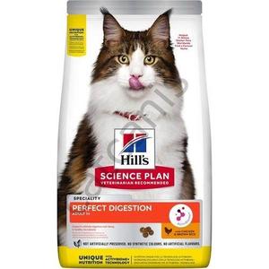 Piano scientifico della collina digestione perfetta per adulti 1 + cibo per gatti con pollo e riso integrale 1.5 kg - Product Image 1