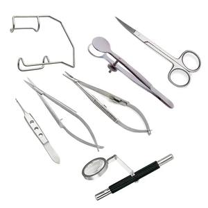 Ensemble de chirurgie oculaire vétérinaire de marque privée de 7 pièces, kit de chirurgie oculaire vétérinaire, kit d'instruments ophtalmiques vétérinaires, instruments vétérinaires - Product Image 3