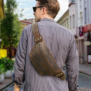 Fanny Pack, Fashion Faux Leather <b>Belt</b> Bag, Women's Sports Crossbody Chest Bag Bum Bag Fanny Pack - Product Image 6