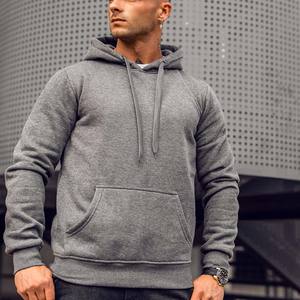 Pull Homme Cordon Personnalisé Nouveau Style Thermique à Capuche Gris - Product Image 4