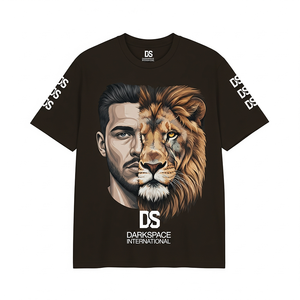 T-shirt pour hommes fabriqué en usine haute qualité 100% coton 280 grammes Streetwear motif solide sérigraphie en soie en gros - Product Image 4