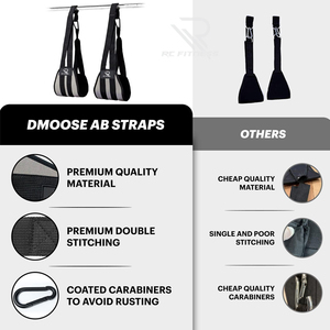 Correas de Cuero Ajustables para Abdominales con Cierre de Hebilla para Gimnasio, Levantamiento de Pesas y Entrenamiento Abdominal en Barra de Dominadas - Product Image 2