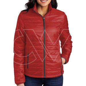 Bomber d'hiver décontracté pour femmes de qualité supérieure Veste matelassée chaude Service OEM disponible - Product Image 1