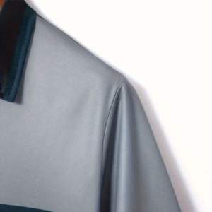 Logotipo impreso personalizado de alta calidad para hombre para Polo 100% lona de algodón negocios estilo fresco solapa superventas diseño de verano - Product Image 6