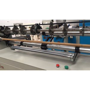 Machine automatique de fabrication et de rembobinage de tubes en papier avec PLC et moteur, certifiée CE, 3-5 tubes mère/minute – Offre Spéciale - Product Image 3