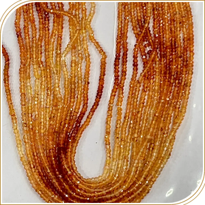 Alta calidad 3mm Micro facetado forma personalizada cuentas hebra Natural púrpura cornalina sombreada fabricación de joyas grado AAA bajo costo - Product Image 3