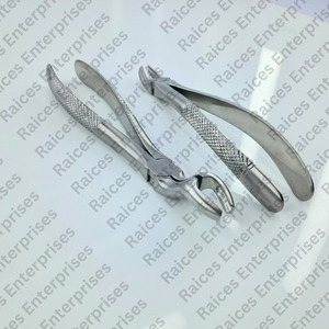 Pince dentaire professionnelle en acier inoxydable pince molaire orthodontique ensemble pour l'extraction chirurgicale retrait manuel de qualité allemand - Product Image 5