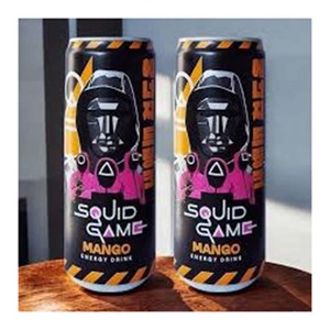 Venta al por mayor Squid Game Energy Drink Mango 330ml Bebida refrescante espumosa para minoristas Supermercado Exportación Suministro OEM - Product Image 6