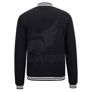 Men's Top-Notch High Quality Cotton Letterman <b>Jacket</b> <b>Slim</b> <b>Fit</b> Casual Stand Winter Comfortable Durable Breathable Customized - Product Image 3