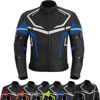Veste de moto pour homme David Sports Wear Edge Master Textile, coupe-vent d'été, 220g polyester/coton, manches longues, impression numérique