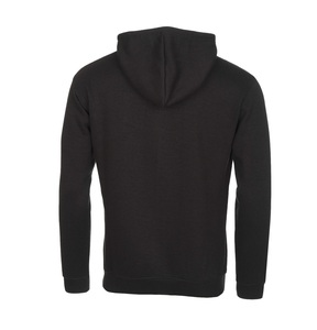 Men's 100% <b>Black</b> Cotton Pullover Tracksuit Flared Raw Hem Winter <b>Fleece</b> Sweatpants Hoodie Solid Print Sweatsuit Custom Autumn - Product Image 2