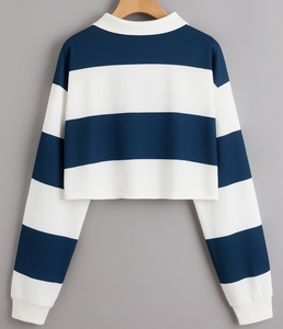 เสื้อสเวตเชิ้ตผู้หญิงคุณภาพพรีเมียม ทรงหลวม คอกลม ผ้าขนสัตว์ กันน้ำ ระบายอากาศ ให้ความอบอุ่นในฤดูหนาว สไตล์สตรีท ใส่สบาย - Product Image 2