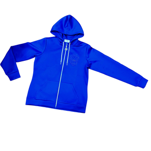 Ensemble de survêtement brodé Zeta Phi Beta Sorority pour femmes, 1920, bleu royal, sweat-shirt à capuche et pantalon de jogging, deux pièces, survêtement en molleton grec - Product Image 3