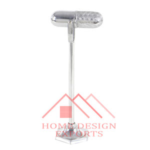 Table d'appoint Décoration de salon Meilleure vente Sculpture de table unique en métal Meilleure vente Microphone en aluminium Sculpture de table - Product Image 6