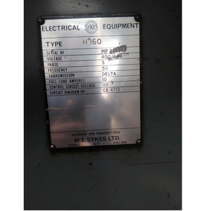 Máquina de Corte de Engranajes Industriales Sykes Gear Hobber para Plantas de Manufactura - Product Image 4