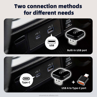 Adaptador Bluetooth Universal Inalámbrico para Apple CarPlay y Android Auto, el Más Pequeño