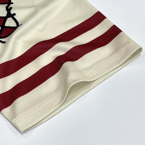 Camisetas de Fútbol Personalizadas, Estilo Corto, Secado Rápido, Malla, Corte Cuadrado, Estilo Vintage Americano, Unisex, Ropa Urbana - Product Image 5