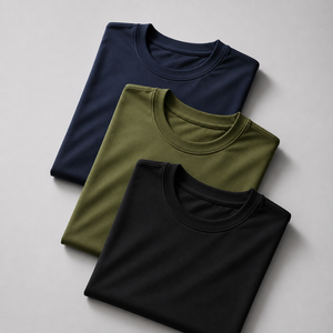 Herren Basic T-Shirts 3er-Pack Marke Dominance - Product Image 2