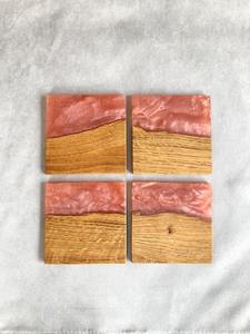 Artesanal: manteles individuales de resina epoxi para una impresionante mesa Madera y marea: hermosos posavasos de resina de madera para cualquier ocasión - Product Image 5
