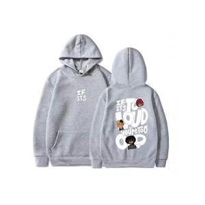 Sweat à capuche personnalisé de haute qualité avec logo d'impression bouffante 100 coton pull lourd ODM OEM - Product Image 5