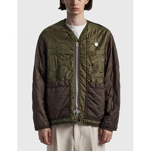 Venta al por mayor Diseñador de moda Contraste Color Hombre Abrigos Crop Mens Puffer Chaquetas Personalizadas Mujeres - Product Image 3