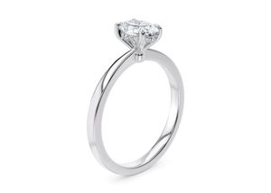 Bague originale en diamant de laboratoire 1.8 ct taille ovale bague de fiançailles solitaire pour femme en or blanc 18 carats - Product Image 5
