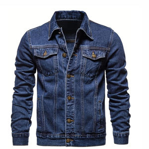 Nouveau modèle Veste denim légère pour homme Vêtements d'extérieur 100% coton Veste denim de haute qualité pour homme - Product Image 1