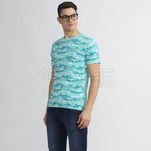 2025 camiseta transpirable de secado rápido de algodón/fibra de bambú de alta calidad para hombres, logotipo personalizado, envío directo blanco, última ropa personalizada - Product Image 3