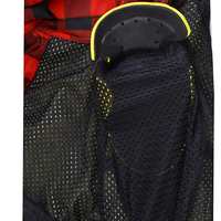 Vêtements de sport pour moto en flanelle imprimée respirante avec doublure en aramide et patchs en polyester, certifiés CE, pour l'été/l'hiver