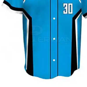 Vêtements de sport Uniforme de baseball de haute qualité Fabricant élevé Uniforme de baseball en polyester Sports de plein air Uniforme de baseball - Product Image 4