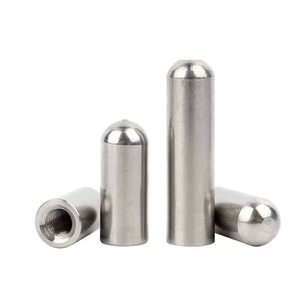 สลักเกลียวทรงกระบอกหัวกลมทำจากสแตนเลส SS304 เกลียวใน M2-M8 - Product Image 1
