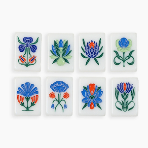 Colorido personalizado japonés chino americano Mahjong acrílico Mahjong juego para fiesta entretenimiento - Product Image 5