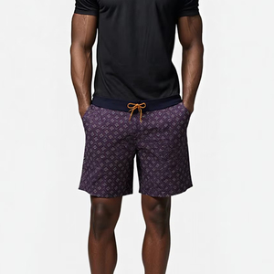 กางเกงขาสั้นลำลองแบบสปอร์ต สีพื้น ไซส์ US รับทำโลโก้ แห้งเร็ว ระบายอากาศดี เหมาะสำหรับออกกำลังกาย วิ่ง น้ำหนักเบา รับผลิตตามแบบ OEM ขายส่ง - Product Image 6