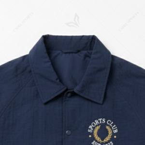 เสื้อแจ็คเก็ตโค้ชสโมสรกีฬาแบบสั่งทำพิเศษ พร้อมปักโลโก้ ทรงยูนิเซ็กซ์ ผลิตจากโพลีเอสเตอร์น้ำหนักเบา - Product Image 4